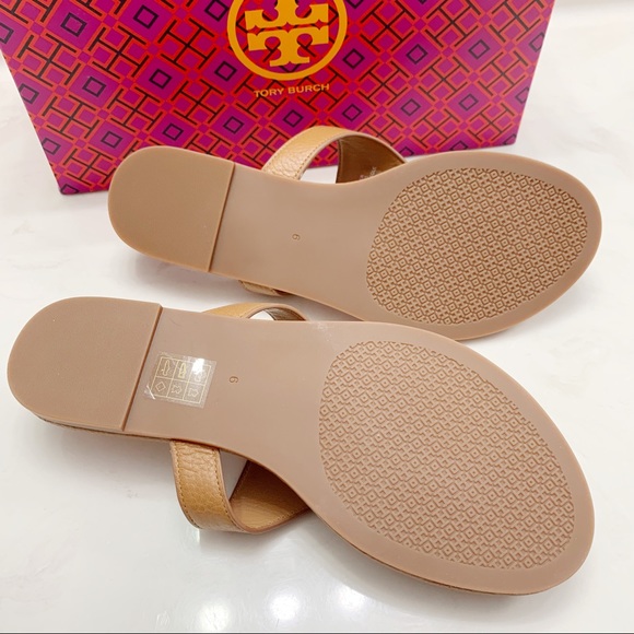 🔥Tory Burch Leather Logo Sandal🔥 - Picture 3 of 3